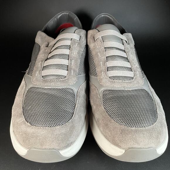 KIZIK Cupertino Men’s 14 Gray Mesh Hands-free Casual Sneakers Walking Shoes EUC
